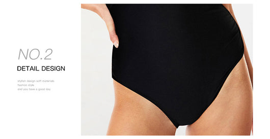 Traje de Baño Enterizo Espalda Triangular con Tiras Laterales - Image 12