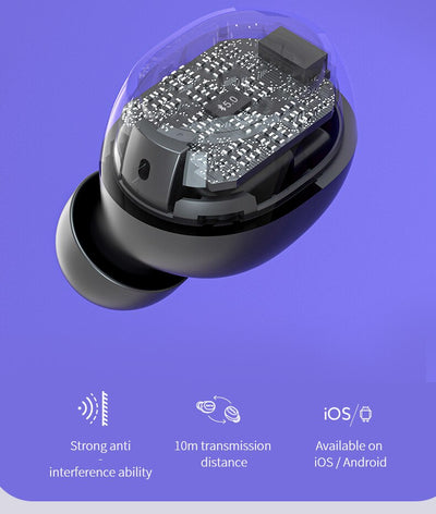 Audífonos Inalámbricos Invisibles QCY T4 - Mini Auriculares In-Ear - Image 11