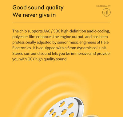 Audífonos Inalámbricos Invisibles QCY T4 - Mini Auriculares In-Ear - Image 15