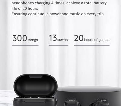 Audífonos Inalámbricos Invisibles QCY T4 - Mini Auriculares In-Ear - Image 25