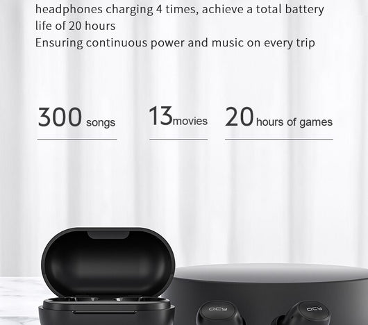 Audífonos Inalámbricos Invisibles QCY T4 - Mini Auriculares In-Ear - Image 25