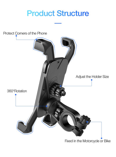 Soporte Universal para Celular en Bicicleta con Navegación GPS - Image 8