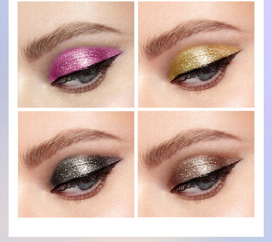 Set de 8 Sombras Líquidas Perladas Multicolor con Brillo para Ojos - Image 12