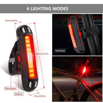 Luz Delantera de Advertencia para Bicicleta - Image 9