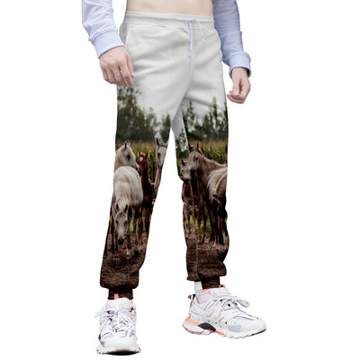 Pantalones Deportivos con Estampado 3D Full-Frame de Caballo - Image 12