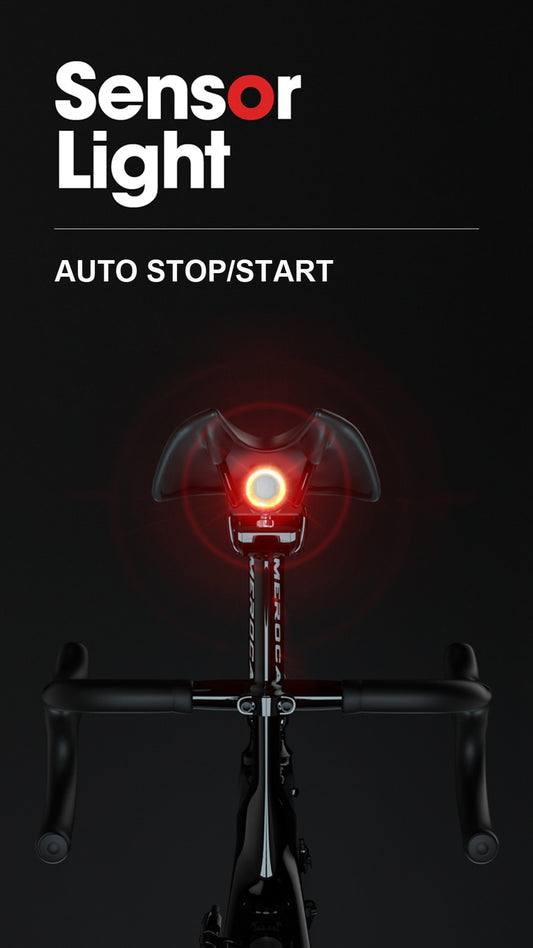 Luz Trasera LED Personalizada para Bicicleta - Seguridad Nocturna - Image 2