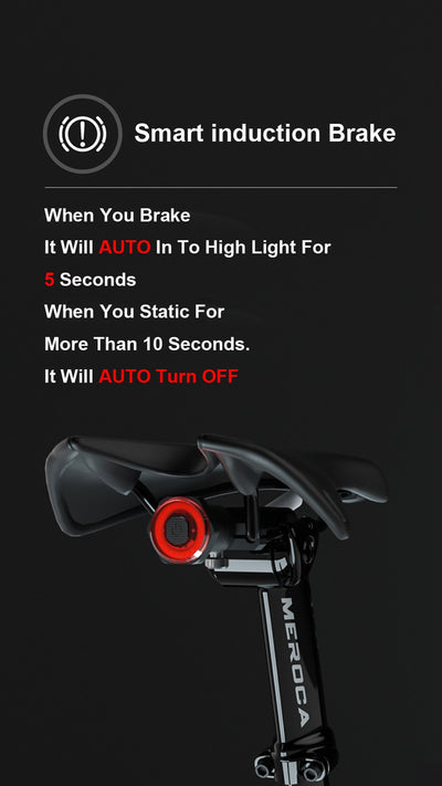 Luz Trasera LED Personalizada para Bicicleta - Seguridad Nocturna - Image 5