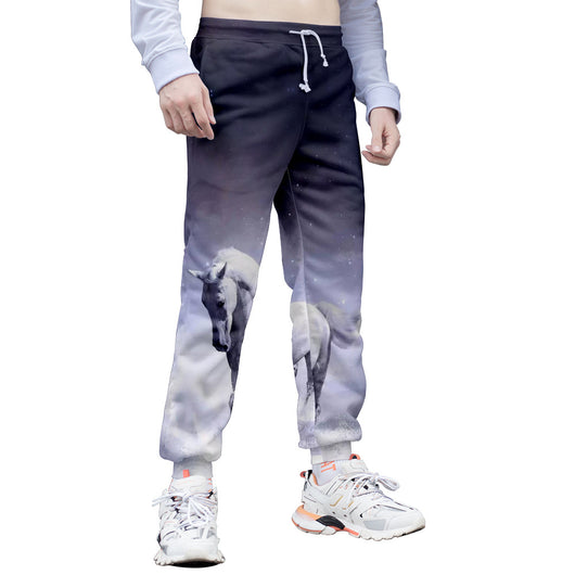 Pantalones Deportivos con Estampado 3D Full-Frame de Caballo - Image 16