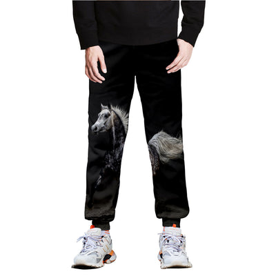 Pantalones Deportivos con Estampado 3D Full-Frame de Caballo - Image 19