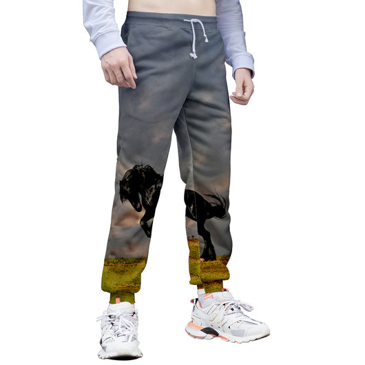 Pantalones Deportivos con Estampado 3D Full-Frame de Caballo - Image 22