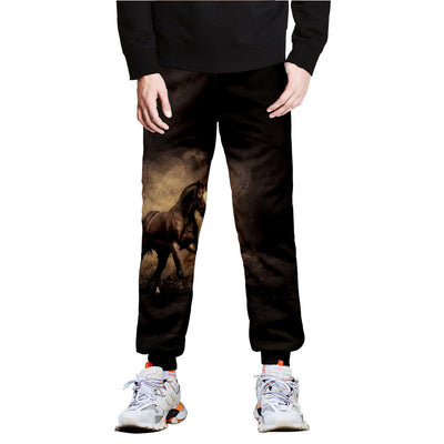 Pantalones Deportivos con Estampado 3D Full-Frame de Caballo - Image 23