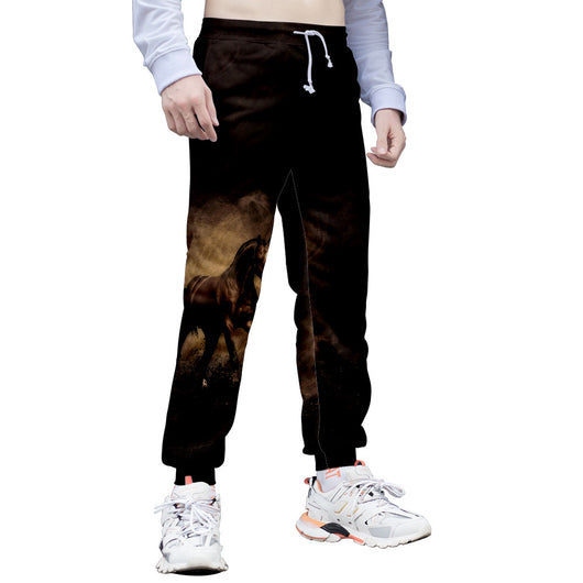 Pantalones Deportivos con Estampado 3D Full-Frame de Caballo - Image 24