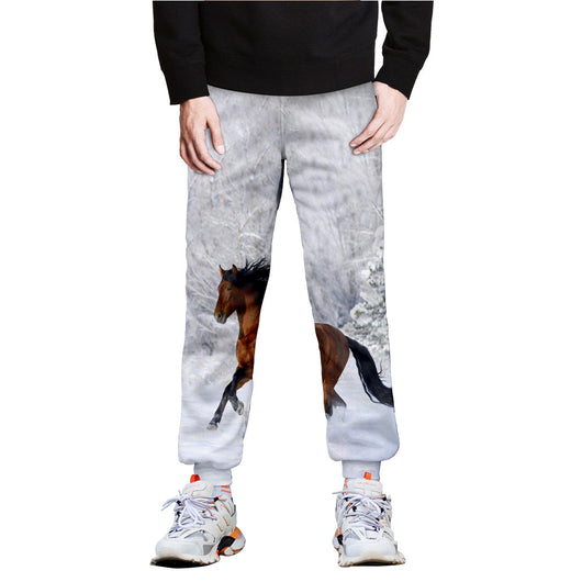 Pantalones Deportivos con Estampado 3D Full-Frame de Caballo - Image 25