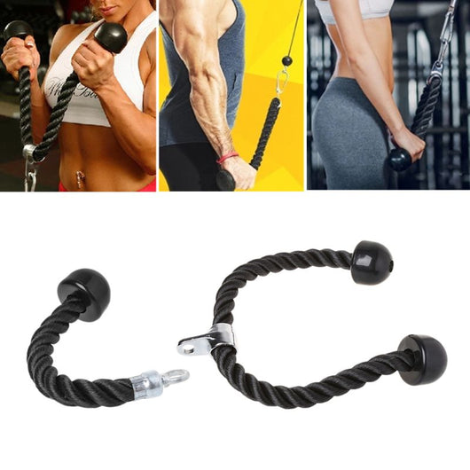 Cuerda de Tracción para Bíceps - Accesorio de Entrenamiento de Fuerza - Image 6