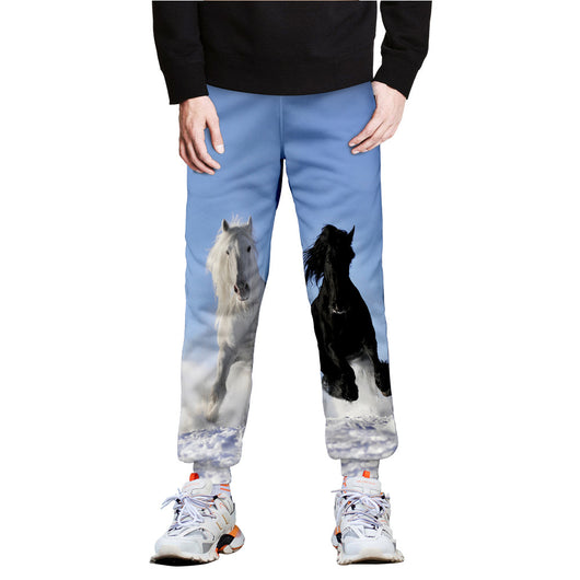 Pantalones Deportivos con Estampado 3D Full-Frame de Caballo - Image 27