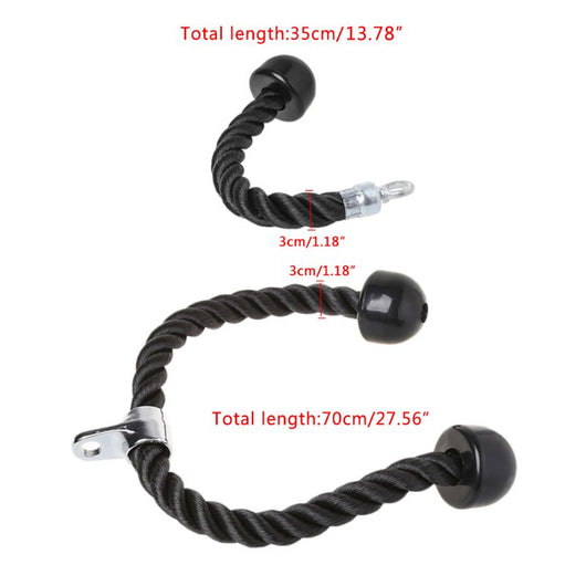 Cuerda de Tracción para Bíceps - Accesorio de Entrenamiento de Fuerza - Image 12