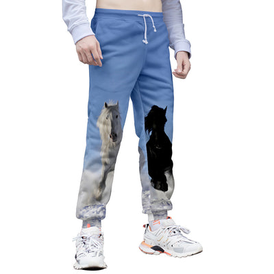 Pantalones Deportivos con Estampado 3D Full-Frame de Caballo - Image 28