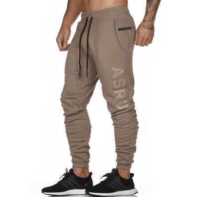 Pantalones Rectos Talla Grande con Estampado Reflectante y Puños Ajustados para Hombre - Image 10