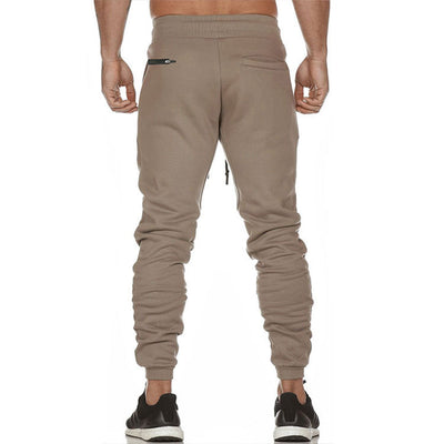 Pantalones Rectos Talla Grande con Estampado Reflectante y Puños Ajustados para Hombre - Image 11