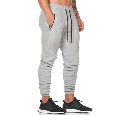 Pantalones Rectos Talla Grande con Estampado Reflectante y Puños Ajustados para Hombre - Image 17