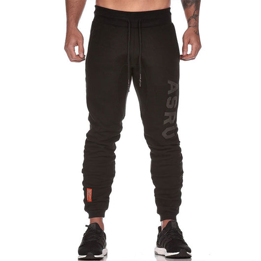 Pantalones Rectos Talla Grande con Estampado Reflectante y Puños Ajustados para Hombre - Image 18