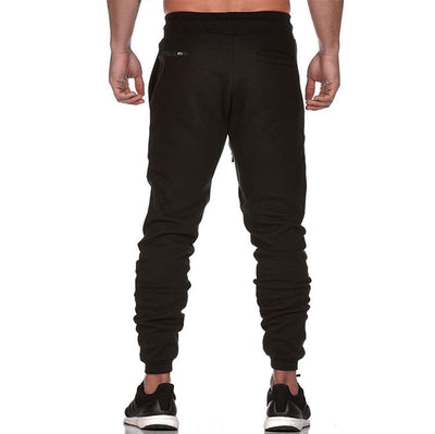 Pantalones Rectos Talla Grande con Estampado Reflectante y Puños Ajustados para Hombre - Image 20