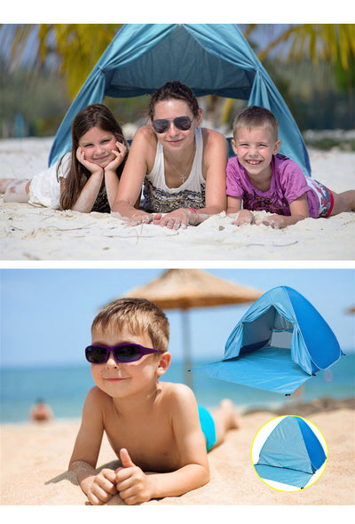 Carpa Parasol Pop-Up Anti-UV para Playa y Camping - Image 6