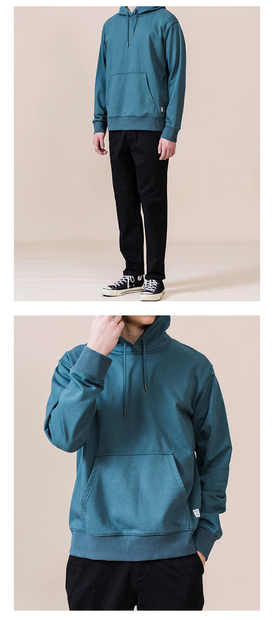 Sudadera Retro Americana con Capucha - Buzo Básico Liso para Mujer - Image 15
