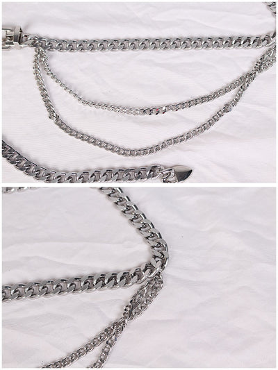 Cadena de Cintura Metálica Estilo Europeo Americano - Cinturón Decorativo de Moda para Mujer - Image 12