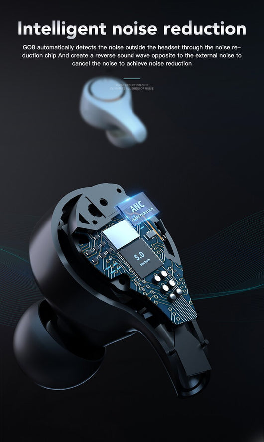 Auriculares Bluetooth con Cancelación Activa de Ruido - Image 9