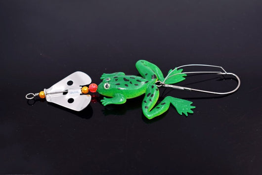 Señuelos Giratorios con Lentejuelas para Pesca de Ranas - Image 10