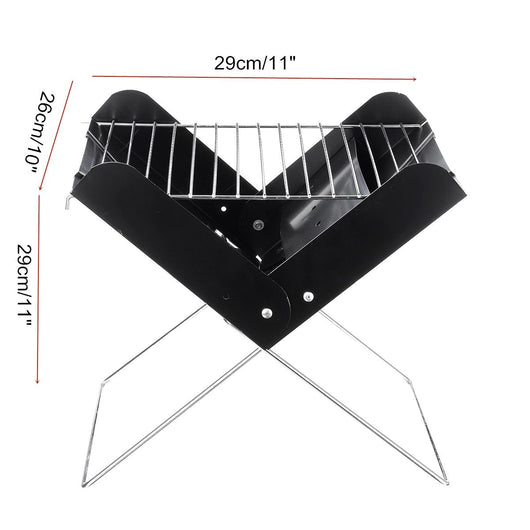 Parrilla Portátil de Acero Inoxidable Plegable para Camping y Asados - Image 11