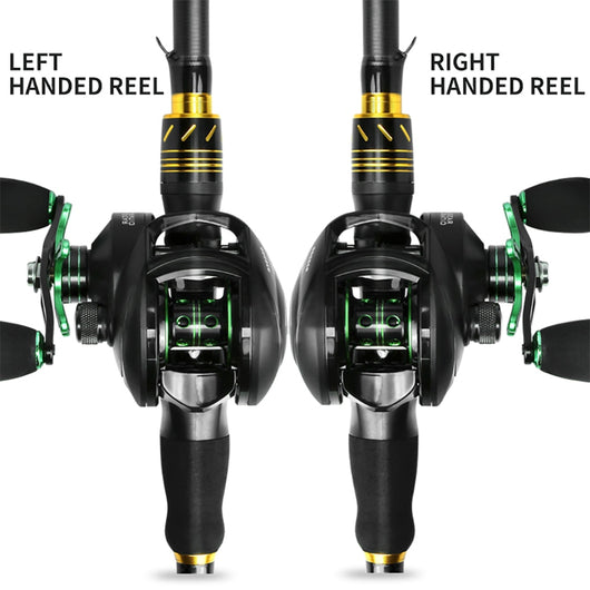 Carrete de Pesca Baitcasting BS2000 8.1:1 Alta Velocidad - Arrastre Máximo 8KG - Image 11
