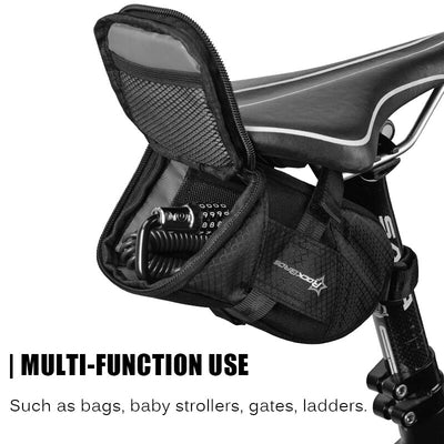 Candado de Bicicleta con Gancho y Combinación de Dígitos - Image 8