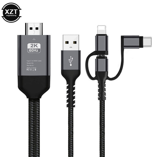 Adaptador Inalámbrico HDMI 3 en 1 para Espejo de Pantalla 4K - Image 11