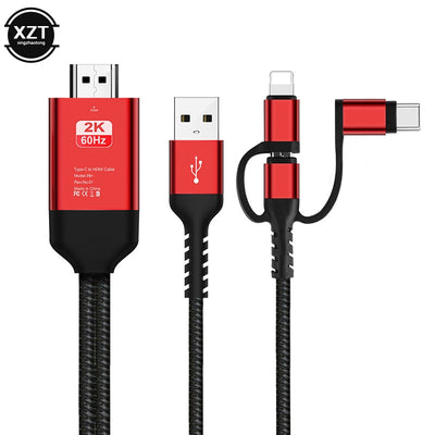 Adaptador Inalámbrico HDMI 3 en 1 para Espejo de Pantalla 4K - Image 12