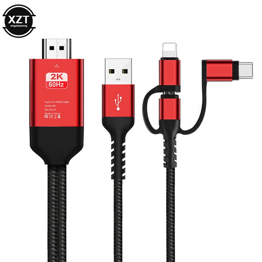 Adaptador Inalámbrico HDMI 3 en 1 para Espejo de Pantalla 4K - Image 12