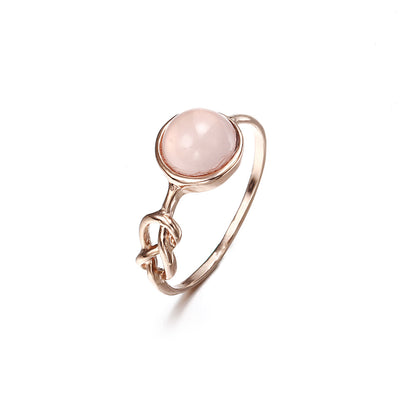 Anillo de Piedra Preciosa Rosa - Image 6