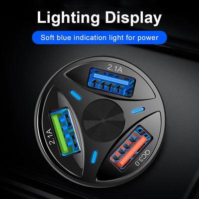 Cargador Rápido para Auto QC3.0 USB - Image 10