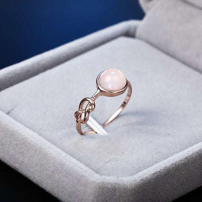 Anillo de Piedra Preciosa Rosa - Image 7