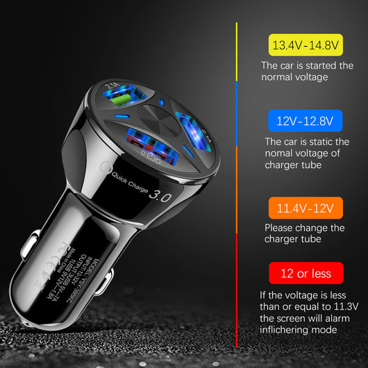 Cargador Rápido para Auto QC3.0 USB - Image 13