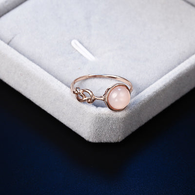 Anillo de Piedra Preciosa Rosa - Image 9