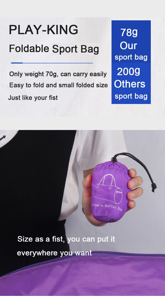 Bolsa de Viaje Deportiva Plegable Resistente y Elegante - Image 10