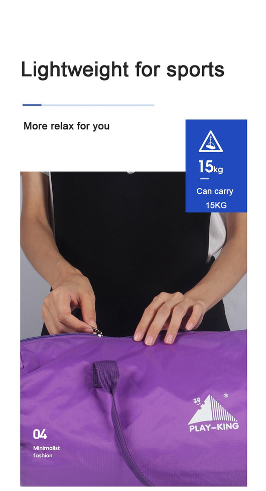 Bolsa de Viaje Deportiva Plegable Resistente y Elegante - Image 11
