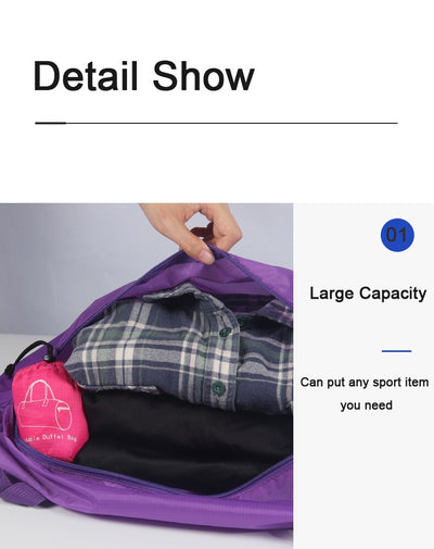 Bolsa de Viaje Deportiva Plegable Resistente y Elegante - Image 18
