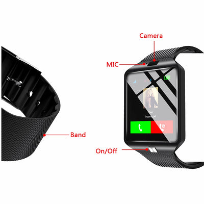 Reloj Inteligente DZ09 con Pantalla Táctil y Llamadas Telefónicas - Image 7