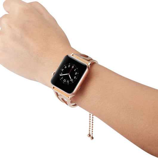 Correa de Reloj Hueca en Acero Inoxidable Compatible - Image 36