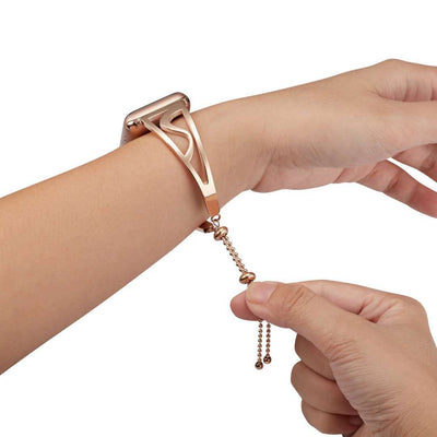 Correa de Reloj Hueca en Acero Inoxidable Compatible - Image 37