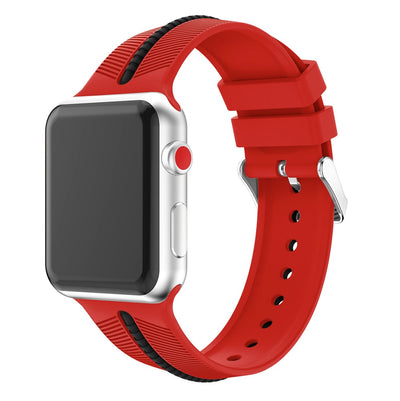 Pulsera Deportiva de Silicona con Diseño de Flecha Bicolor - Image 16
