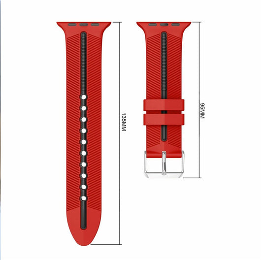 Pulsera Deportiva de Silicona con Diseño de Flecha Bicolor - Image 18